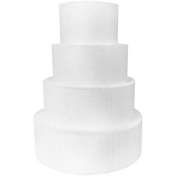 Innovation 4 Piece Round Cake Set 6", 8", 10" 12" By 4" Thick