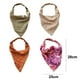 thumbnail image 2 of Paquete de 4 diademas de bandana triangular con pinzas para el pelo para mujer Adepaton BST3007850-5, 2 of 6