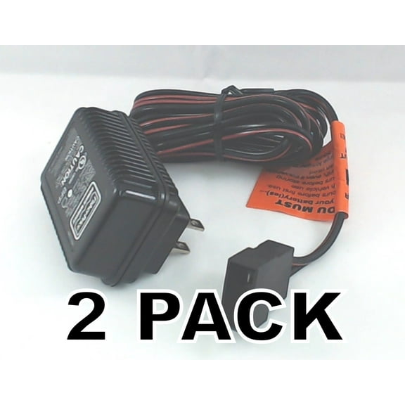 2 Pk, 6V Blue Battery Charger for Power Wheels , 00801-1483, 00801-1781
