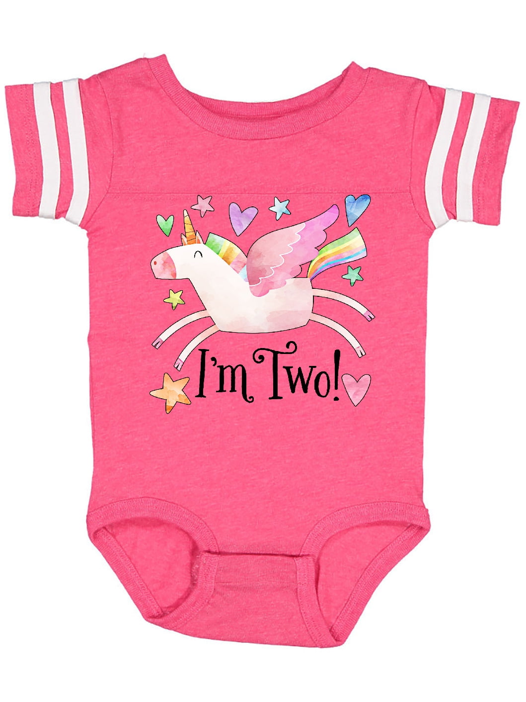 inktastic Im 8 and a Magical Unicorn-Rainbow Unicorn Long Sleeve Creeper