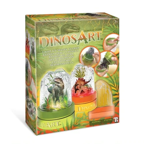 DinosArt / globes d'Eau Lumineux (Bilingue)
