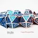 thumbnail image 4 of Haxtec-Juego de dados Dnd de Metal, dados D & D pesados ??para mazmorras y dragones, juegos de mesa de juego de rol Pathfinder, dados esmaltados, azul cobre, 4 of 5