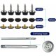 thumbnail image 4 of Stainless Steel Snap Button Kit - 153 Pieces, 9.5mm Socket, with 3 Tools for Boat Carpets Furniture (Black), 4 of 4