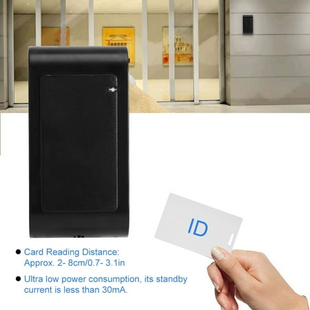 

Henmomu Door Card Reader Entry Card Reader With Two Optional Card Reader For Access Control Systems Business Institutions Offices Public Buildings Hotels