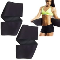 2 Women Waist Trainer Belt Tummy Control Trimmer Slimming Sweat Belly Band Shape