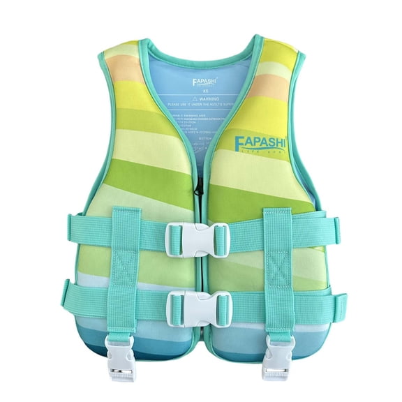 Kids Life Jacket 40-60 Lbs Comfortable Epe Foam Swimming Training Vest for Boys Girls Buoyancy Vest Swim Float Jackets Swimwear Buoyancy Jacket for Swimming, Boating & Water Sports