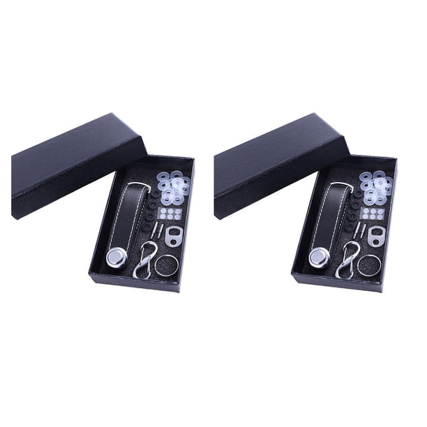 Yuarrent Bolsa para llaves Soporte de estructura compacta Organizador de llaves Monedero plegable Llavero Type7 NO7