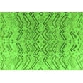 thumbnail image 1 of Ahgly Company Indoor Rectangle Solid Green Modern Area Rugs, 2' x 4', 1 of 4