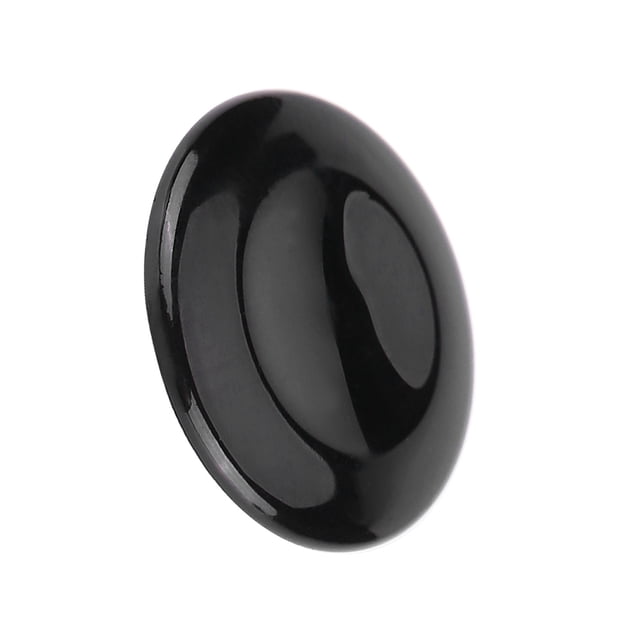 Aluprey Joystick Center Button Cover Kit de reparación de perilla MMI con 2 anillos de sellado para Audi A4 A5 A6 Q5 Q7 S5 S6(Negro)