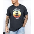 thumbnail image 3 of I'd Smoke That Funny Grilling & Cooking Shirt for Men Humorous Graphic Tee Dark Gray Heather Shirt Adult X-Large, 3 of 5