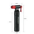 thumbnail image 3 of DEEMOUNT CO2-Inflator Quick Easy Valve Bicycle Bicycle Pump-Inflator, 3 of 5