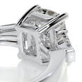 thumbnail image 3 of Bella Jewel Cushion Cut Excellent 1.9 Ct Diamond Rings - 14K White Gold Plated Diamond Rings for Her - Wedding Rings -Three Stone Diamond Rings for Women's - Engagement Wedding Diamond Rings, 3 of 3