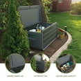 Lifetime Modern Outdoor Storage Deck Box (136 Gallon) 60367