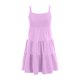 thumbnail image 5 of Teen Girls Dresses Cute Sleeveless Button-Front Tiered Dress for Girls Lightweight Summer Casual Sundress with Pockets ,Sie:90, 5 of 5