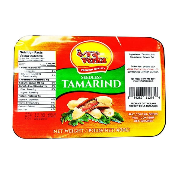 Verka Seedless Tamarind, 400 g