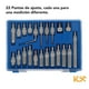 thumbnail image 5 of Indicador Caratula 0-1 Con Base Magnetica + Estuche Plastic Kingsman 300289, 5 of 9