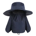 thumbnail image 1 of Sombrero Para El Sol, Protección Para El Sol, Ala Ancha, Nailon, Transpirable, De Secado Rápido, UPF 50+, Sombrero De Pesca Con Cubierta Extraíble Para La Solapa Del Cuello Y La, 1 of 8