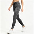thumbnail image 2 of Ruimatai Women's High Waist Skinny Jeggings for Women Ripped Detail Stretch Workout Casual Daily Wear Pants, 2 of 7