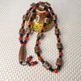 thumbnail image 2 of ‌Buddhist Mala Bracelet 108 Natural Bodhi Seed Beads Hand Polished Meditation Prayer Beads‌, 2 of 5