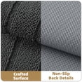 thumbnail image 5 of OEAKAY Doormat for Inside 17"x29", Non Slip Indoor Doormat for Entryway, Low Profile Entryway Rugs, Easy Clean Dirt Trapper Welcome Mat for Inside, Dark Gray, 5 of 9