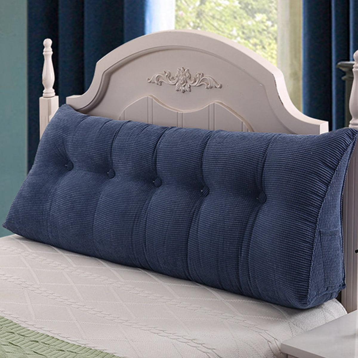 Large Wedge Triangle Pillow Bed Headrest Backrest Sofa Pillow Cushion