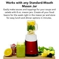 thumbnail image 5 of Tribest Ready Personal 2 with Mason Jar Blending Mug Blender, Basic Pack, Red, 5 of 5