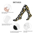 thumbnail image 5 of Sikiie Lilies Flowers 1 Pairs Compression Socks for Men and Women 15-20 mmHg Running Support Socks, 5 of 7