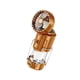 thumbnail image 4 of Linterna de camping con ventilador, luz de camping ligera, carga para teléfono, luz de emergencia, portátil para viajes, tienda de campaña interior y Oro, 4 of 8