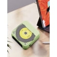 thumbnail image 3 of Portable Bluetooth CD Player with HiFi Sound & LCD Screen | Rechargeable Compact CD Player with Timer AUX/USB Support | 2000mAh Battery Home Car Travel Music Player (280g/0.62lb)​, 3 of 7