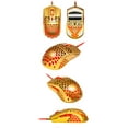 thumbnail image 3 of Cooler Master MM711 Lightweight Honeycomb 1600dpi Wired Gaming Mouse Golden Red, 3 of 5