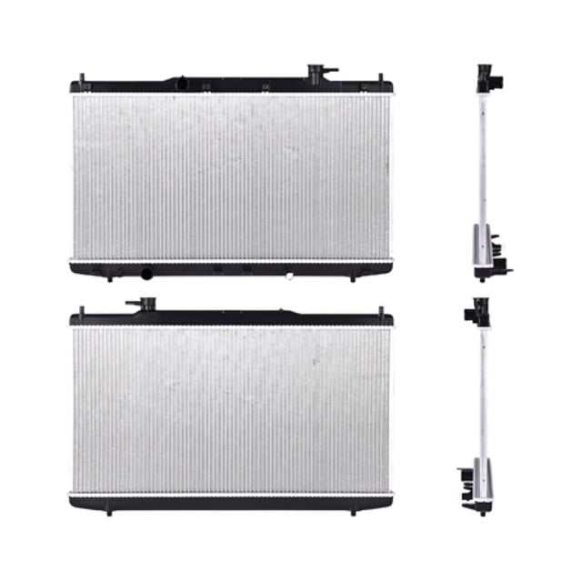 Radiador de Agua Polar Accord 2013 A 2017 L4 2.4L Soldado Aluminio