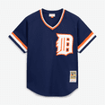 thumbnail image 2 of Men's Mitchell & Ness Kirk Gibson Navy Detroit Tigers Authentic Batting Practice Jersey, 2 of 7