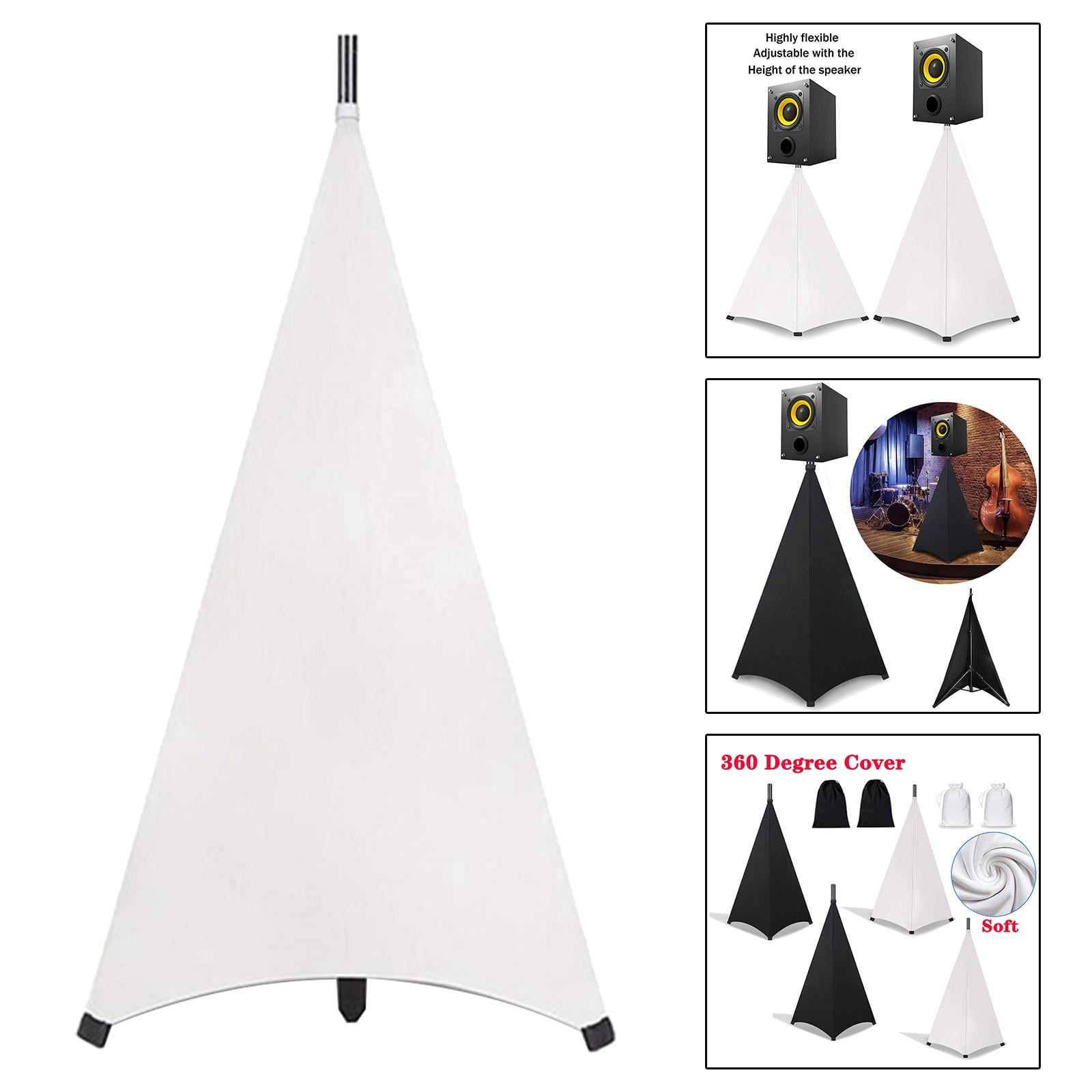 SUNSURE Lot De 2 Supports De Haut-parleur Universels Extensibles