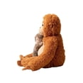 thumbnail image 6 of Monkey Plushie,Punch The Monkey,13IN Monkey Punch's Companion, Punch Monkey Stuffed Animal,9.84" Soft Brown Plush Toy,Cuddly Realistic Monkey Plushies,Punch Stuffed Animal(B), 6 of 8
