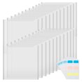 thumbnail image 3 of FUYGRCJ 48 piezas Organizador de papel impermeable para álbumes de recortes, organizador de papel protector con pestañas adhesivas para oficina y escuela, 3 of 8