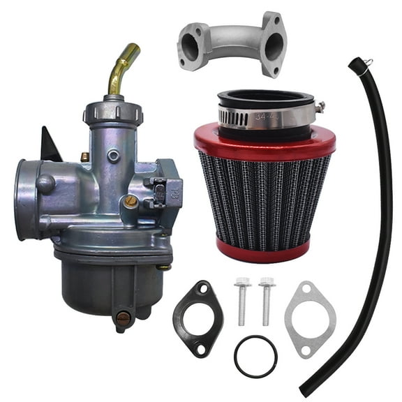 SEBLAFF PZ22 22mm Carburetor Carb Set with Air Filter and Fuel Filter Replacement for 110cc 125cc CRF SSR Sunl Taotao Pit Bike ATV