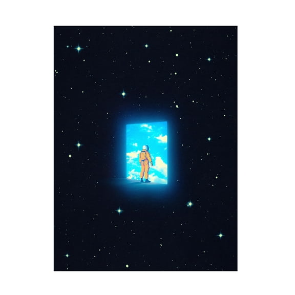 Trademark Fine Art Taudalpoi  Coming Home Canvas Wall Art