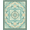 Teal Seafoam Beige, Pattern 1, variant on ODIKA Ocean Marine Main Navigation Turtle Chart Compass Wave Map Frame for Small Living Room, Playroom, Bedroom, Easy Care Kids Safe