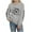 Grey, variant on Gubotare Crop Sweatshirts for Girls Girls Sweatshirts Print Sweater For Kids Girl Long Sleeve Sweatshirt Long Sleeve Shirts For Girls Size 6 (Grey,6 Years)