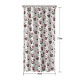 thumbnail image 5 of White Christmas Santa Pattern Shower Curtain 36"x72" ,Bathroom Decorative Shower Curtains Set with 12 Hooks,Modern Waterproof Washable Shower Curtain, 5 of 6