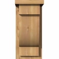 thumbnail image 2 of 7 1/2"W x 8"D x 16"H Alpine Smooth Corbel w/Backplate, Western Red Cedar, 2 of 9
