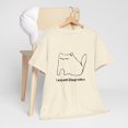 thumbnail image 1 of I Need Ibuprofen Funny Cat Unisex T-shirt - Ivory - 4XL, 1 of 4