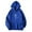 Blue, variant on Womens Hoodies Peasure Rose Patterns Drawstring Hooded Sweatshirt Baggy Long Sleeve Oversize Pocket Sportswear