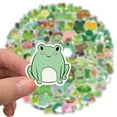 thumbnail image 3 of 100pcs Frog Stickers Cute Aesthetic Vinyl Waterproof Sticker for Laptop,Guitar,S, 3 of 5