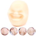 thumbnail image 1 of Divertidas bolas de emoción de rostro humano, juguetes antiestrés para aliviar el estrés, juguetes para apretar, juguetes para niños y adultos, juguetes sensoriales para autismo (blanco feliz), 1 of 1