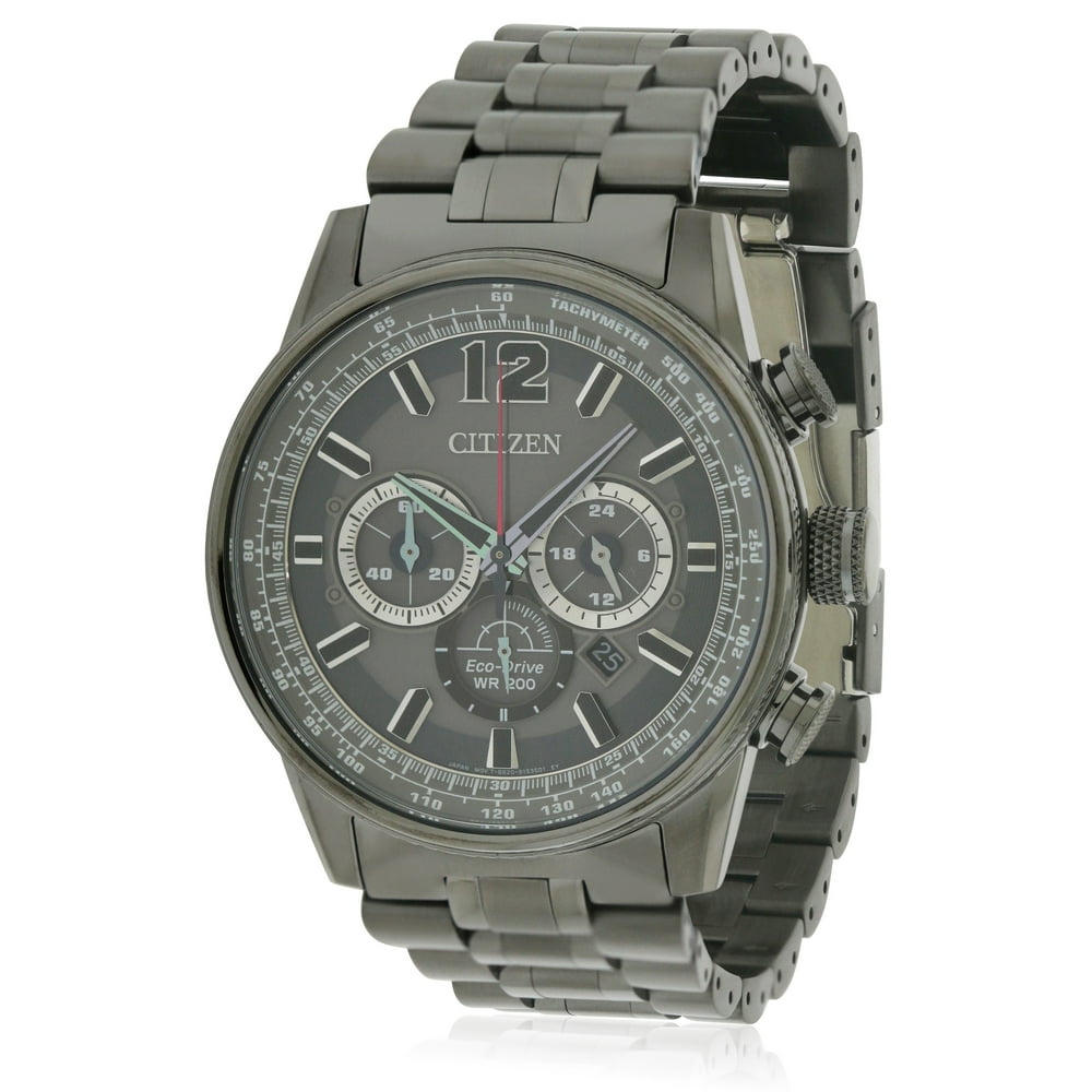 citizen eco drive black and red