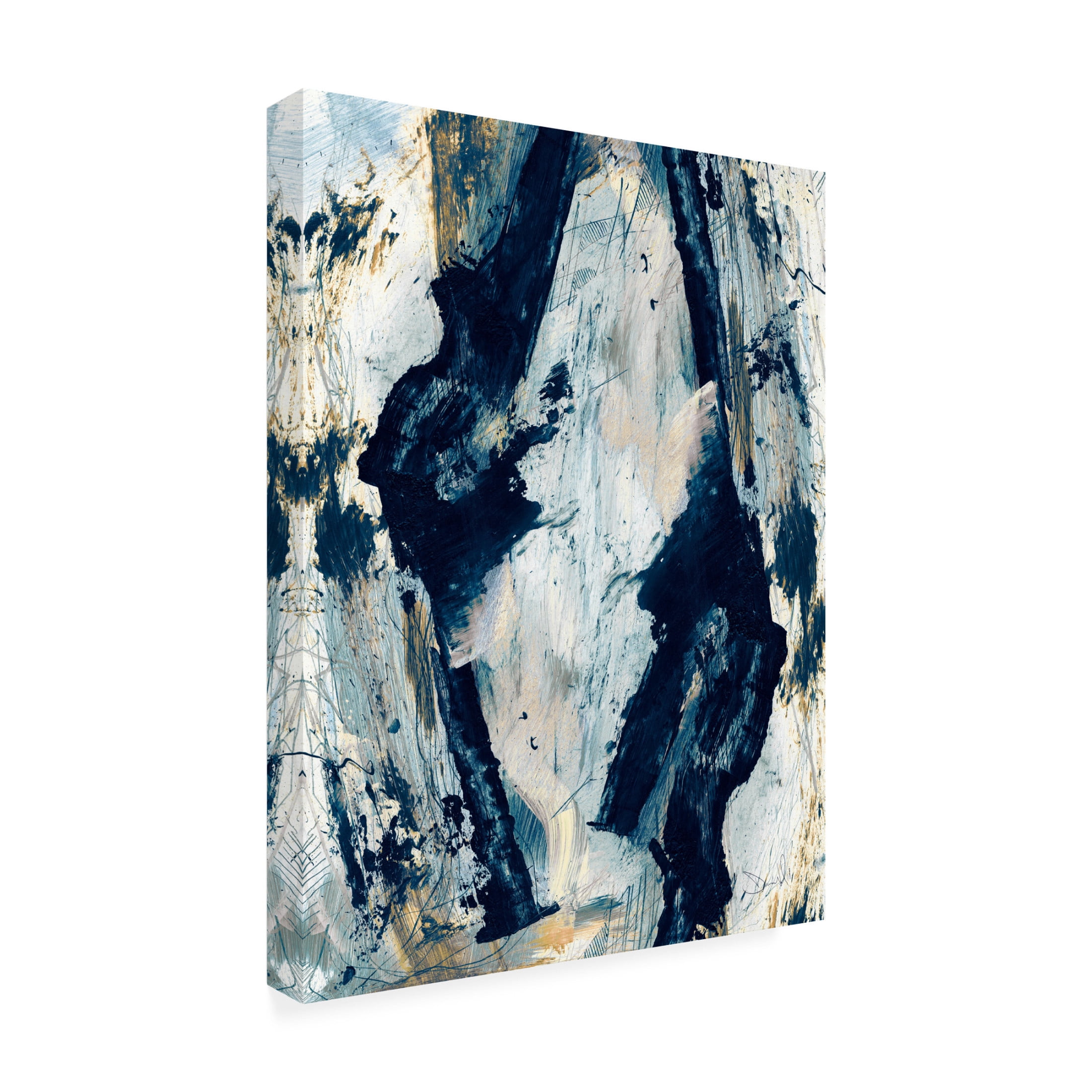 Trademark Fine Art Dan Hobday  Glacier Canvas Wall Art