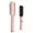 Pink, variant on Ion Hair Straightening Comb-Hair Straightening Brush And Iron With Nano-titanium Coating For Uniform Heating LED Screen Styling Tool