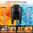 thumbnail image 4 of Costway 2.6 Gal Insulated Beverage Dispenser with Handles & Two-Stage Faucet for Catering, 4 of 10