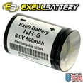 thumbnail image 2 of Exell NH5 6V Rechargeable Battery for Hasselblad 500 EL 5/600DKZ 5/V500RH 85448, 2 of 5